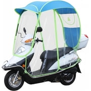 Fully Enclosed Motor Scooter Motorcycle Umbrella Mobility Sun Shade & Rain Cover Waterproof Sun Shade Mobility Scooter Canopy