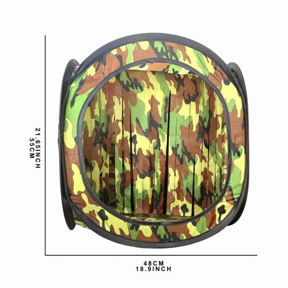 Fully Foldable Slingshot Target Box, Indoor Slingshot Practice, Portable Slingshot Target Box, Multi-purpose Camouflage Target Box