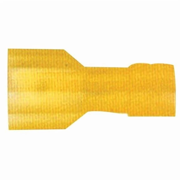 Fully Insulated Male Quick Disconnect Cable, 100 Pk -12 - 10 Gauge