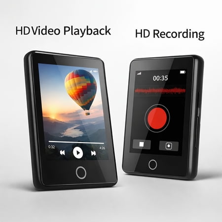 Fully Intelligent Touchscreen MP3 Ebook Player, Supports HD Video & Audio Playback And Recording