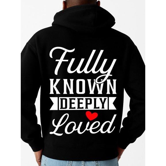 Fully Loved sweatshirt Christianity mens polyester black Hip-Hop Streetwear casual pamuk christianity Funny Unisex Shirt Crewneck tshirts Original Unisex Shirt Short Sleeve tshirts