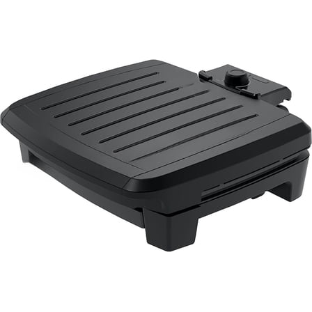 Fully Submersible ™   Grill, NEW Dishwasher Safe, Wash the Entire Grill, Easy-to-Clean Nonstick, Black/Grey