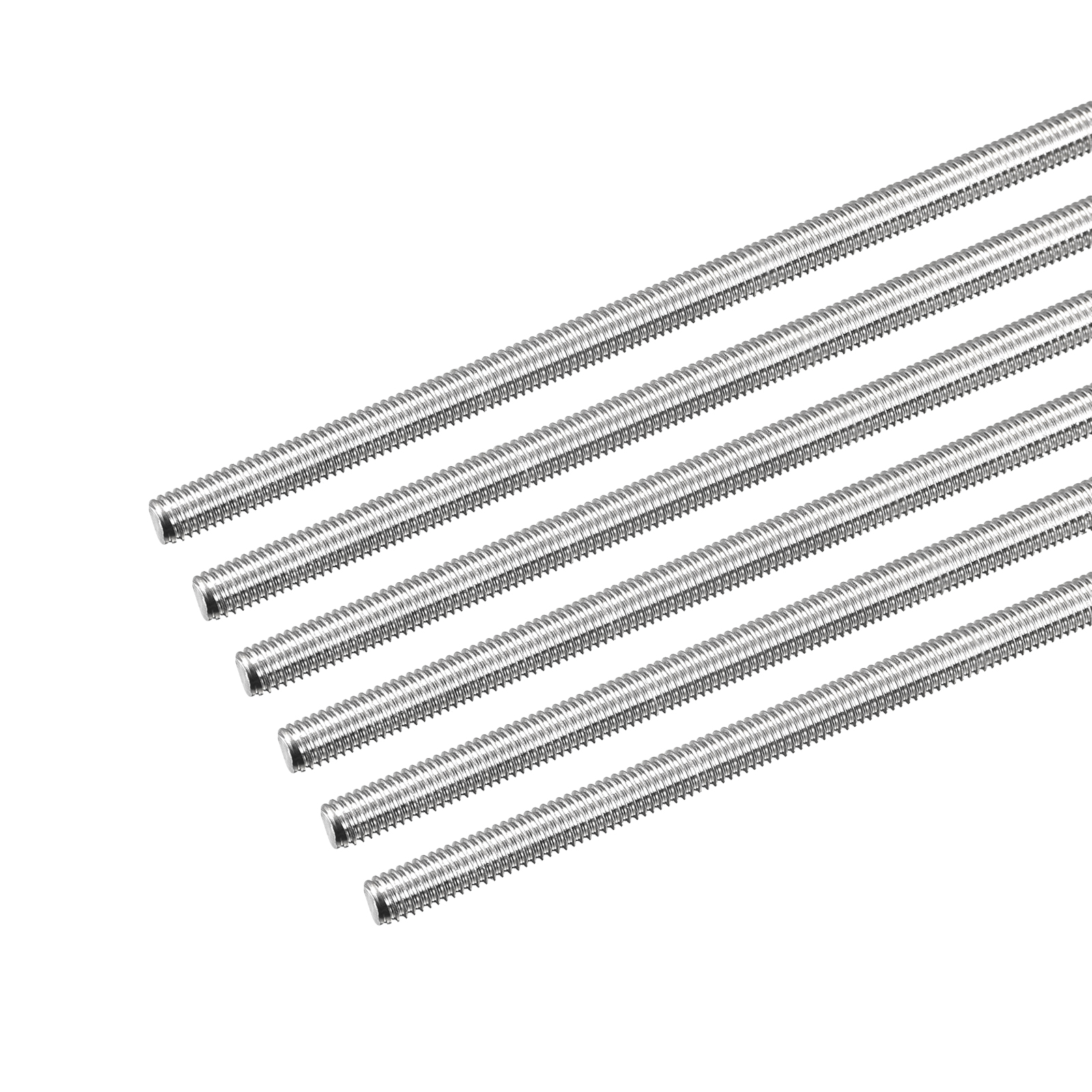Fully Threaded Rod M5 X 350mm 0.8mm Pitch 304 Stainless Steel Right Hand 2 Pcs - Silver Tone - View #8