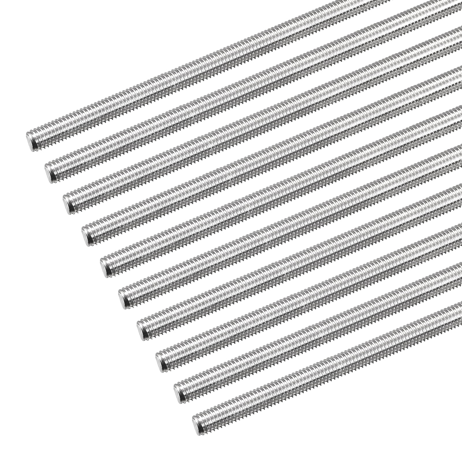 Fully Threaded Rod M5 x 400mm 0.8mm Pitch 304 Stainless Steel Right Hand 10pcs