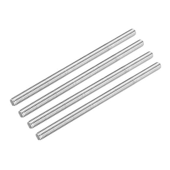 Uxcell Fully Threaded Rod 5/16"-18 UNC Pitch 304 Stainless Steel Right Hand 5.51" 4Pcs