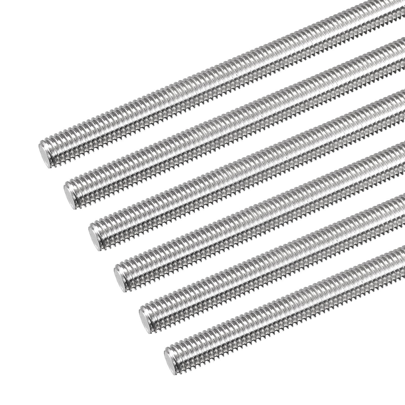 Fully Threaded Rod M8 x 350mm 1.25mm Thread Pitch 304 Stainless Steel ...