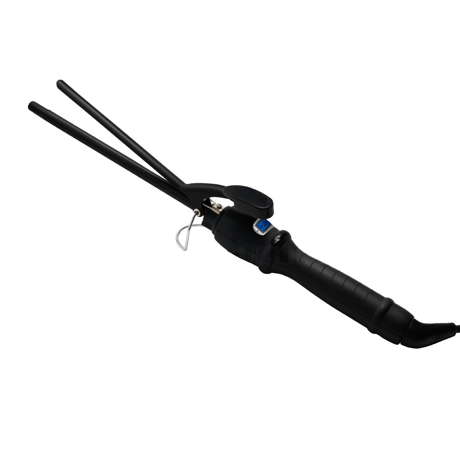 Fully automatic anti-scalding, drying and wet dual-purpose curling appliance ceramic black inner buckle large wave spiral electric hair rod curling rod