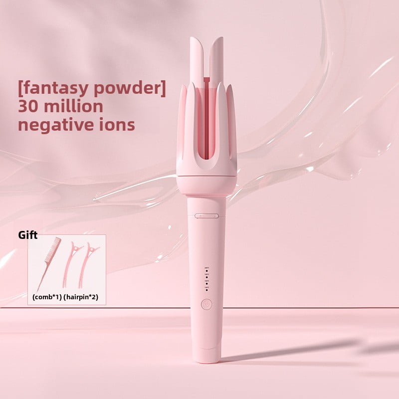 Fully automatic curling iron, does not hurt the electric curling iron, four-speed adjustment, anti-scalding design, fast heating in 30 seconds, 360 ° rotating wire, intelligent power-off.