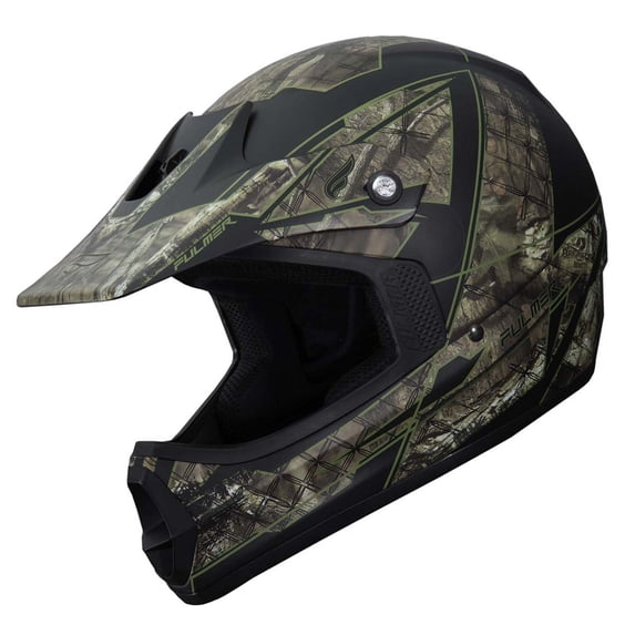 Fulmer, 2513223, Youth MX Helmet - 251 COMPASS - Mossy Oak Break-Up Infinity, M