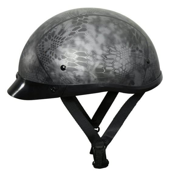Fulmer Powersports Phantom Low Profile Motorcycle Half Helmet - Kryptex (S)