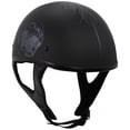 thumbnail image 1 of Fulmer 301 Tac Demon Half Motorcycle Helmet Matte Black MD, 1 of 6