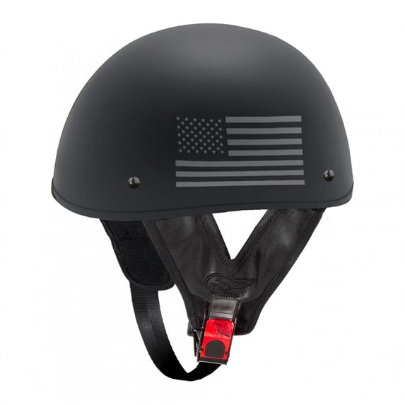 Fulmer Adult Shorty Motorcycle Helmet - DOT Approved - 301 TAC - Respect, 3XL