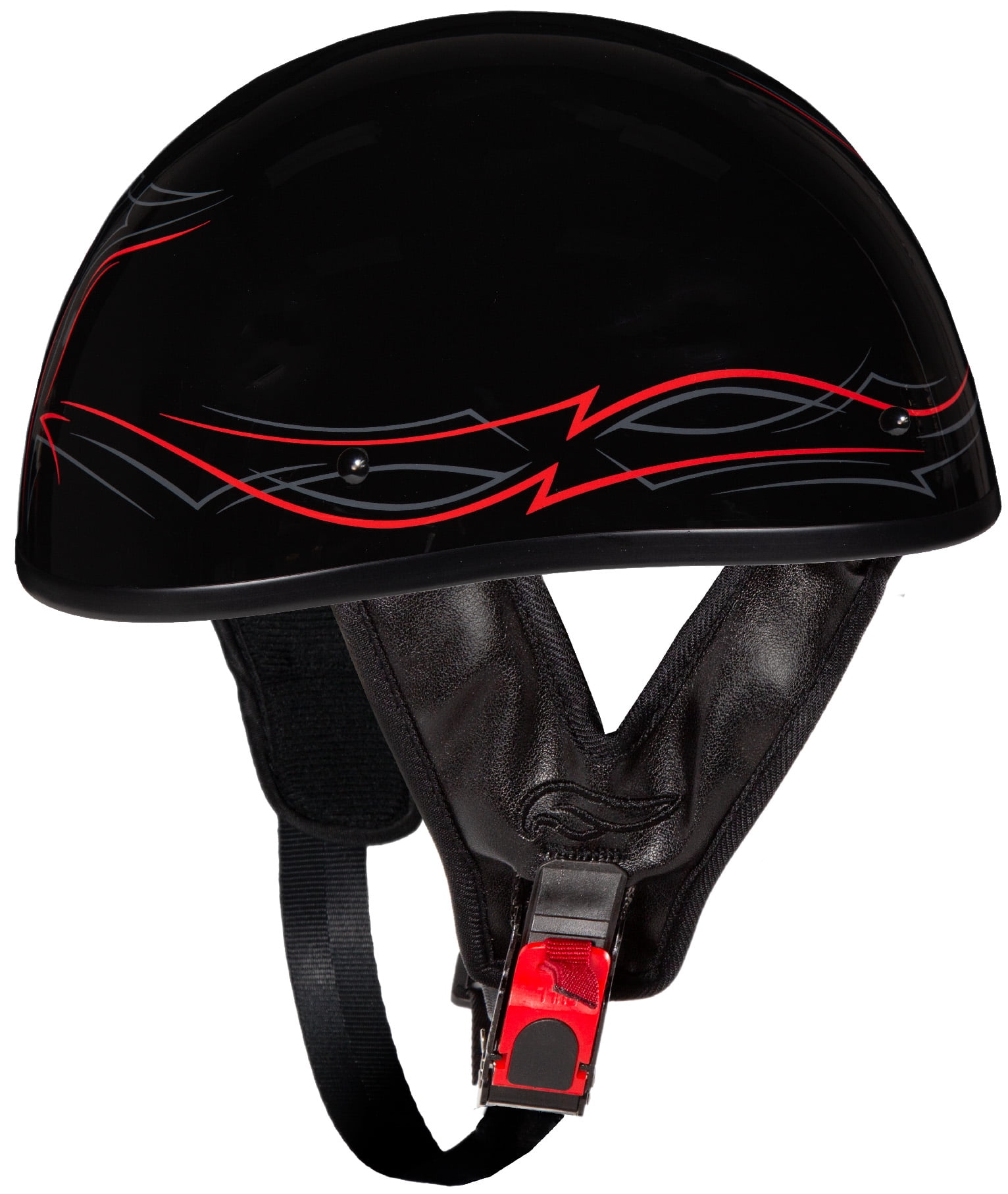 fulmer half motorcycle helmet 360 Forge Open Face (Matte Black This half helmet has the lowest profile design allowed by the DOTs rigorous testing standards guaranteeing a comfortable and safe ride Fulmer Matte Black Half Helmet