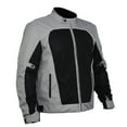 thumbnail image 1 of Fulmer, 5091923, Men's Cool Mesh Motorcycle Jacket with Armor - Grey/Black, Medium, 1 of 2