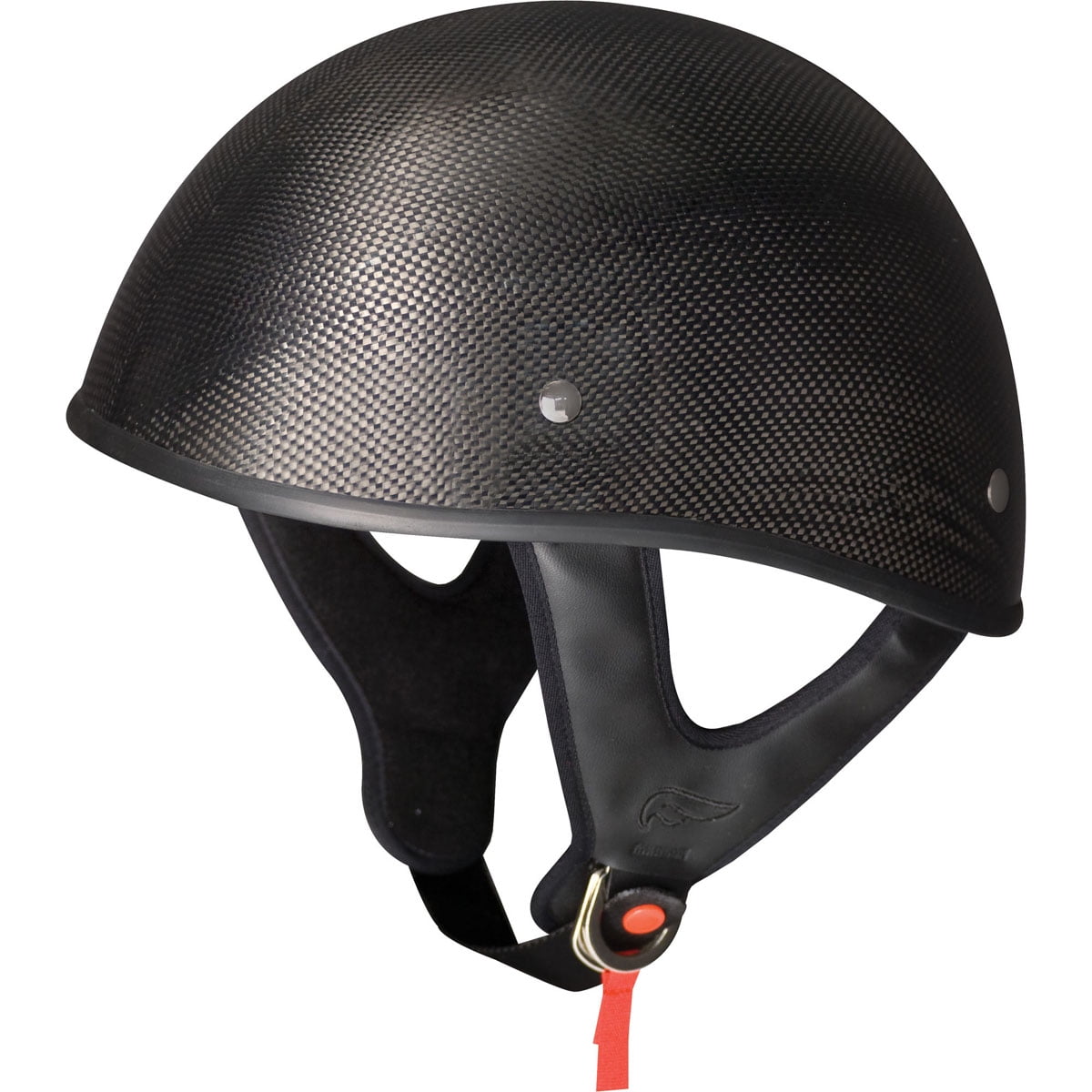 Fulmer, AF-90023CF0, Adult Motorcycle Half Helmet - Carbon Fiber, M