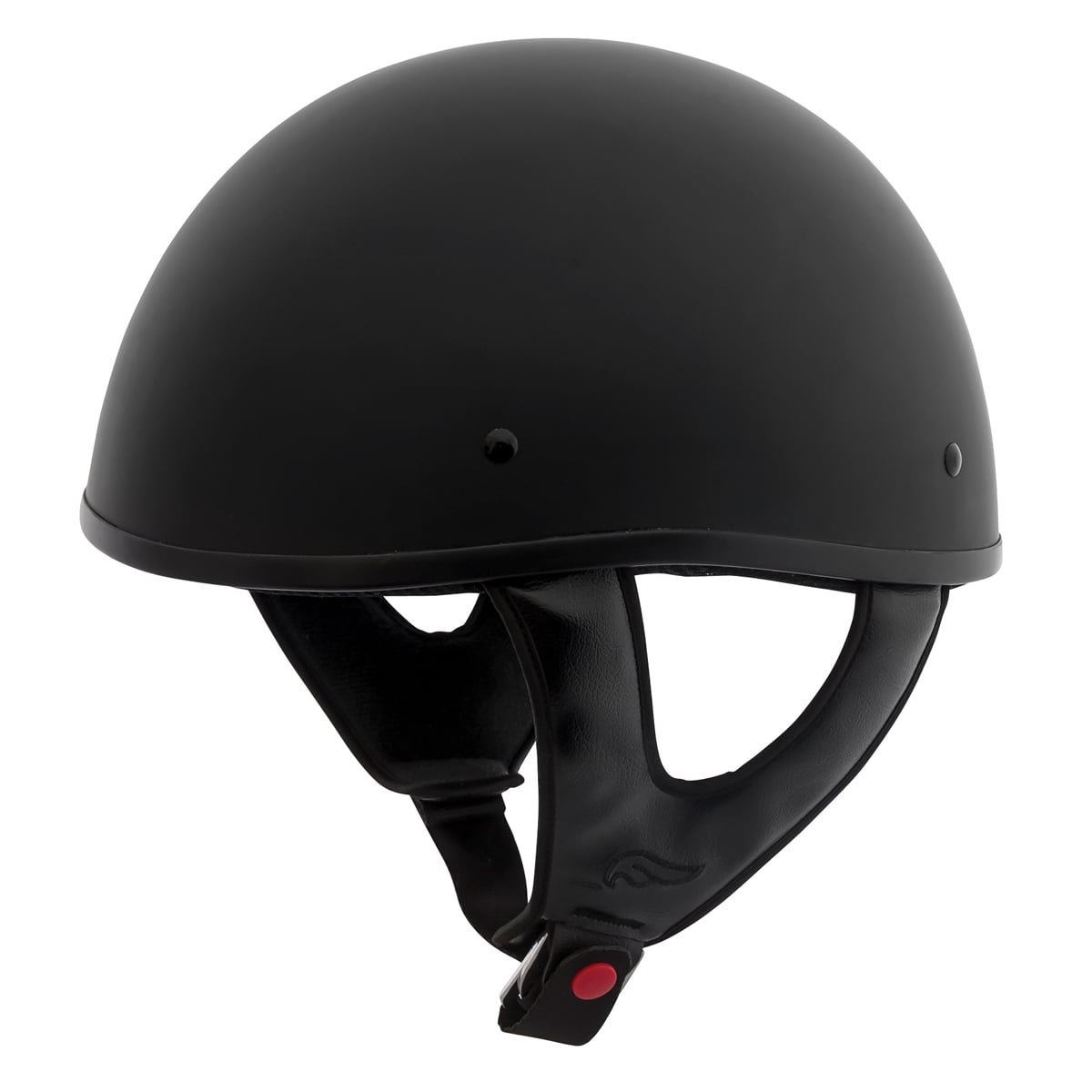 Fulmer, AF-90027015, Adult Motorcycle Half Helmet - Flat Black, 3XL