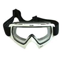 Fulmer, GOGSN002, White Adult Goggles Snowmobile Ski Snow MX ATV Motocross Dirt Bike Motorcycle