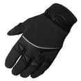 thumbnail image 1 of Fulmer, GT93BLKL, Men's Gel Palm Motorcycle Riding Gloves - Black, L, 1 of 1