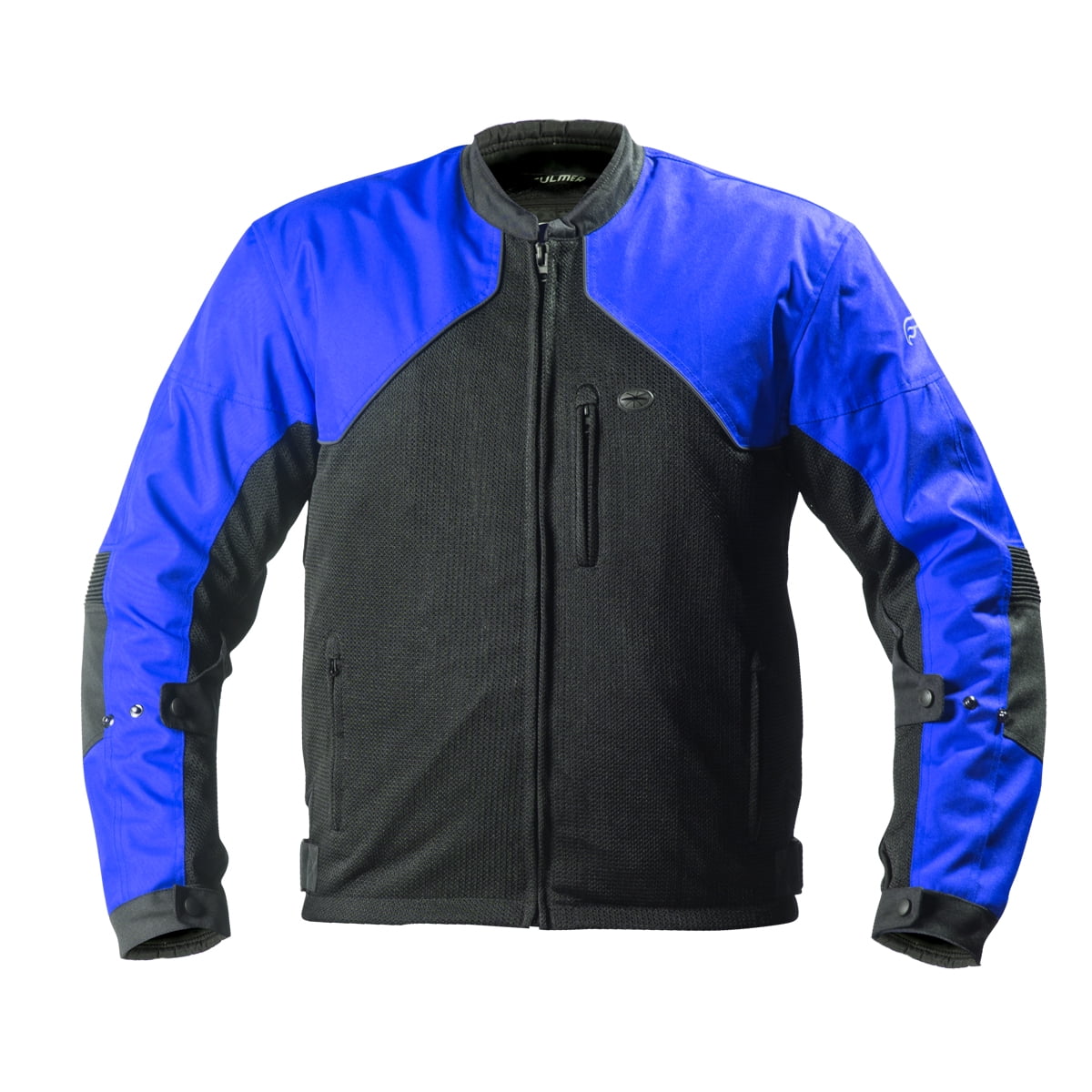 Fulmer, TJ134BLU4X, Men's Supertrak II Jacket Motorcycle Riding Coat with CE Armor - Blue, 4XL