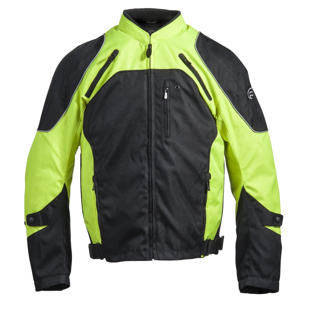 Fulmer, TJ181GRNM, Men's Traction Motorcycle Jacket - Green, M