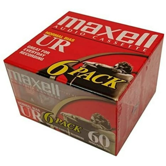 FulnKye(R) Cassette Audio Tape, 60-Minute Normal Bias Standard, Pack Of 6 (Discontinued by Manufacturer)