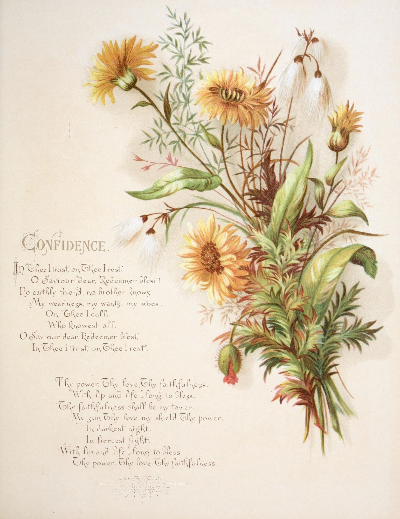 Fulness of Joy 1886 Confidence Canvas Art - Frances Ridley Havergal (24 x 36)