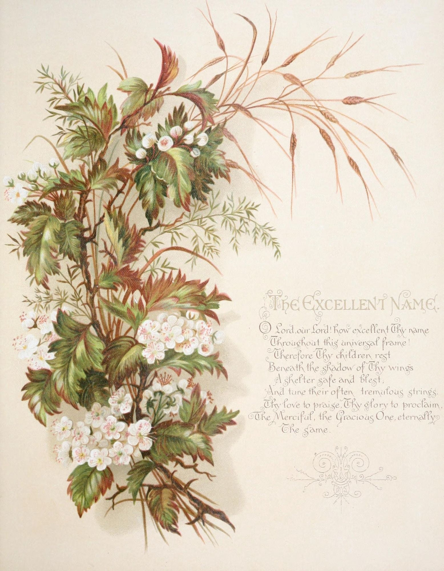 Fulness of Joy 1886 The excellent name Canvas Art - Frances Ridley Havergal (24 x 36)