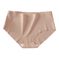 thumbnail image 1 of Fulorrnie Seamless No Show Women's Panties Breathable Mid Rise Underwear Briefs Invisible Edges Ventilated Gusset for Everyday Comfort, Rose Gold, XL, 1 of 3