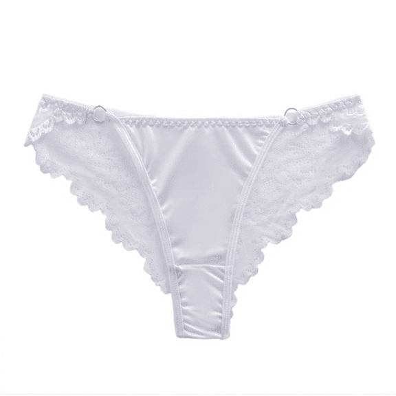 Fulorrnie Underwear for Women Comfort Cheeky Seamless Hipster Panties Hiphuggers Expandable Ventilated Panty, White, M