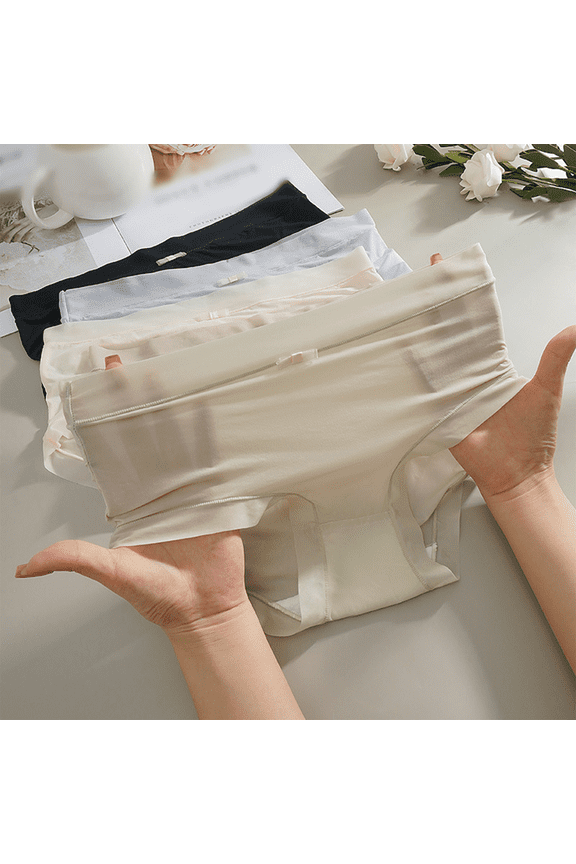 Women's Mid Rise Underwear Breathable Cotton Gusset Soft Nylon Spandex Panties for Everyday Comfort, Green, XL