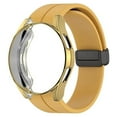 thumbnail image 1 of Fulsaxad 20mm Band and Case Compatible with Samsung Galaxy Galaxy Watch 5 4 40mm 44mm/ Watch 4 classic 46mm 42mm Women Men / Smartwatch Sport Silicone Strap and watch cover (Without film), 1 of 7