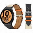 thumbnail image 1 of Fulsaxad Compatible with Samsung Galaxy 6 5 4 40mm 44mm/ 4 Classic 42mm 46mm/ 6 Classic 43mm 47mm/ Galaxy Watch 5 Pro 45mm 20mm Band No Gap UP Leather Wristbands, 1 of 12