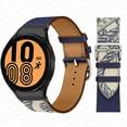 thumbnail image 1 of Fulsaxad Compatible with Samsung Galaxy 6 5 4 40mm 44mm/ 4 Classic 42mm 46mm/ 6 Classic 43mm 47mm/ Galaxy Watch 5 Pro 45mm 20mm Band No Gap UP Leather Wristbands, 1 of 12