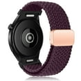 thumbnail image 1 of Fulsaxad No Gap Braided 20mm Band for Samsung Galaxy Watch 6 5 4 Band 40mm 44mm Watch 5 Pro 45mm,20 mm Magnetic Woven strap for galaxy Watch 6 classic bands 43mm 47mm /4 classic 42mm 46mm Women men, 1 of 8