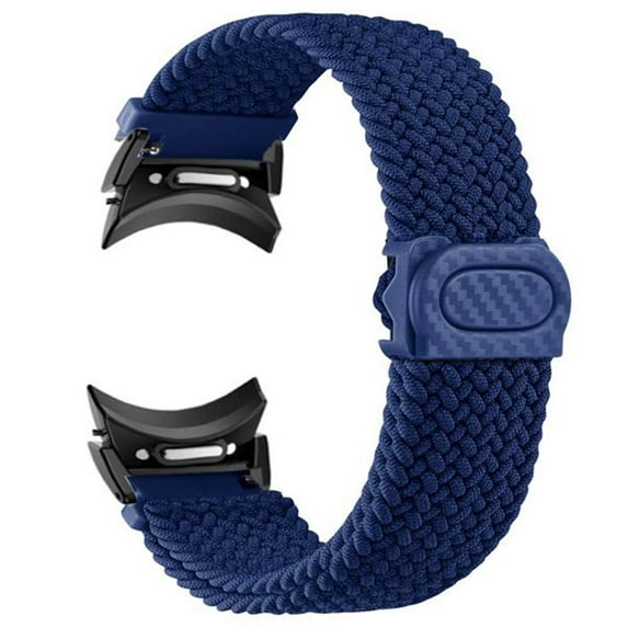 Fulsaxad No Gap 20mm Band for Samsung Galaxy Watch 6 5 4 Band 40mm 44mm Watch 5 Pro 45mm/Galaxy Watch 6 classic bands 43mm 47mm /4 classic 42mm 46mm Magnetic Fabric Woven Braided strap for women men