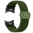 thumbnail image 1 of Fulsaxad No Gap 20mm Band for Samsung Galaxy Watch 6 5 4 Band 40mm 44mm Watch 5 Pro 45mm/Galaxy Watch 6 classic bands 43mm 47mm /4 classic 42mm 46mm Magnetic Fabric Woven Braided strap for women men, 1 of 13