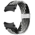 thumbnail image 1 of Fulsaxad No Gap 20mm Braided Bands for Samsung Galaxy Watch 6 4 5 Band 40mm 44mm/Galaxy Watch 4 6 Classic Band 42mm 46mm 43mm 47mm/Watch 5 Pro Band 45mm, Stretchy Nylon Sport Strap for Women Men, 1 of 14