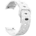 thumbnail image 1 of Fulsaxad Quick release Rubber 20mm 22mm Strap Replacement  for Samsung Galaxy Watch 4/5/6 Band 44mm 40mm/6 4 Classic 43mm 47mm 46mm 42mm/Galaxy Watch 5 Pro 45mm, 1 of 10