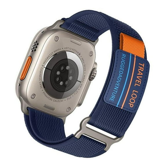 Fulsaxad Trail Loop Compatible with Apple Watch Bands iWatch Bands 49mm 45mm 41mm 44mm 40mm 42mm 38mm Women Men, Rugged Sport Loop Nylon Wristband for iwatch Series 9 8 7 SE 6 5 4 3 Ultra 2