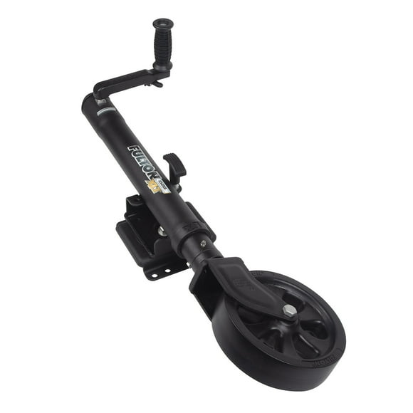 Fulton 141160 XLT Marine Trailer Jack - 1,500 lbs. Lift Capacity, Sidewind, Bolt-On Side Mount, 12" Travel