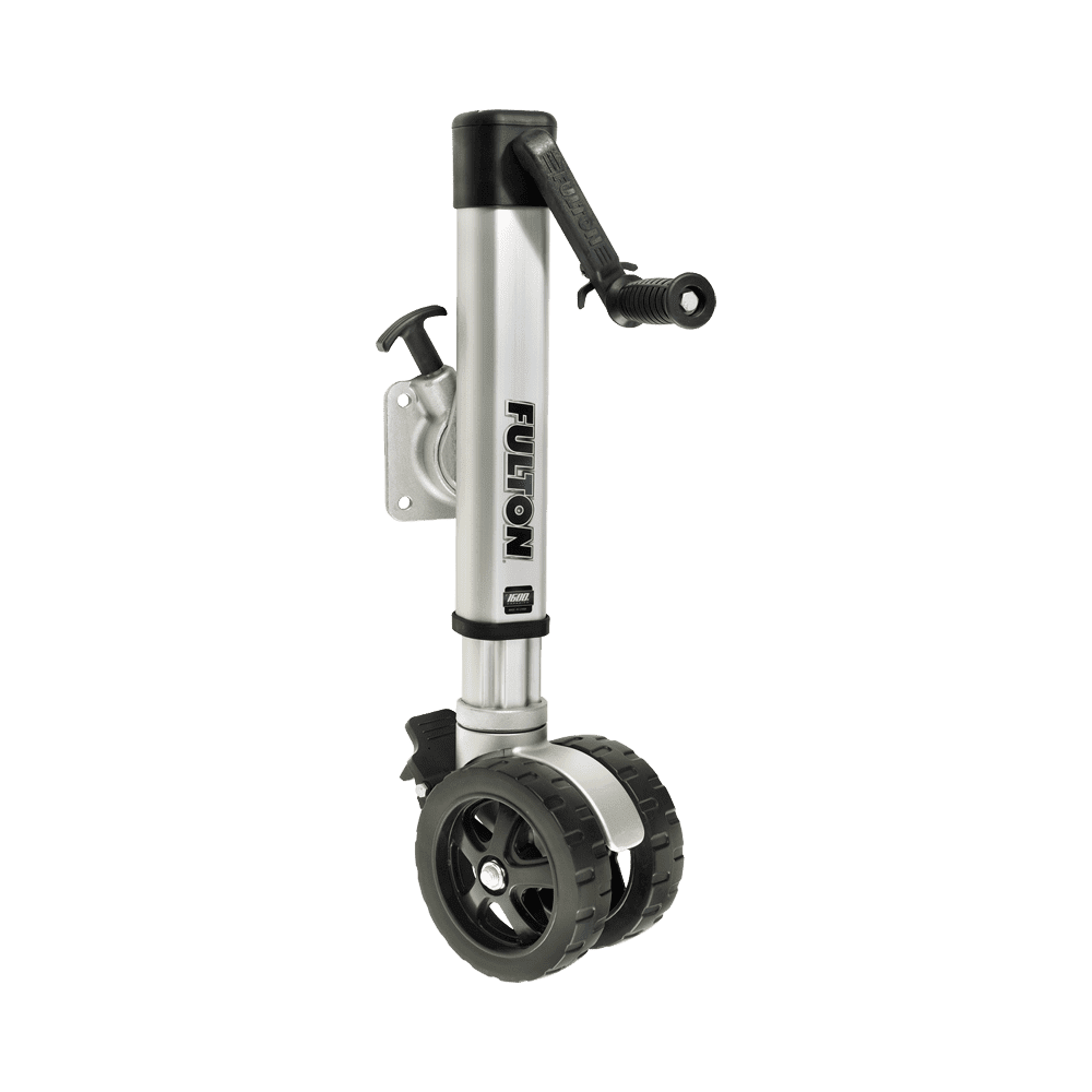 Fulton 1413020134 1,600 Pound Bolt/Weld On F2 Trailer Tongue Jack, Twin Track