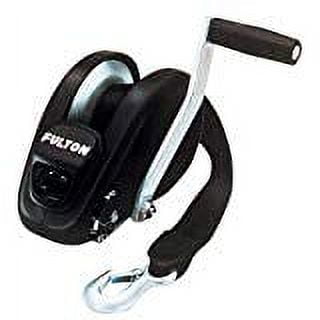 Fulton 142314 Single Speed Winch (20' Strap, 1800 lbs. Capacity)