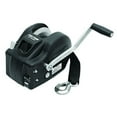 thumbnail image 1 of Fulton 142418 Winch, 2600 lbs, 2-Speed with 20' Strap, 10" Handle, Black Cover, 1 Pack, 1 of 2