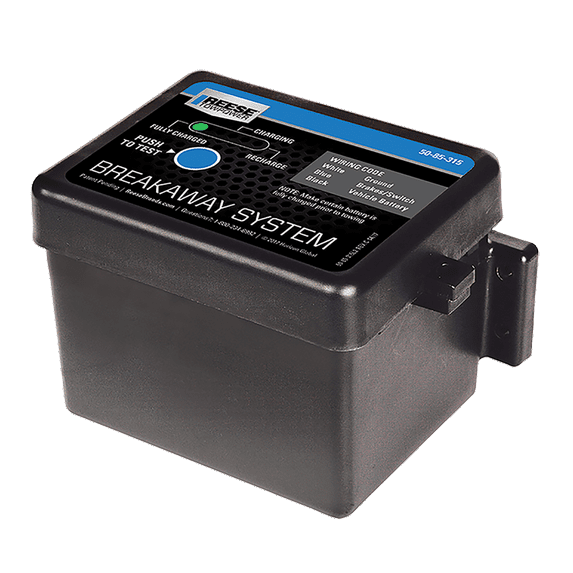 Fulton 50-85-315 Pro Series Trailer Hitch Breakaway System with 5 Amp Battery