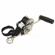 Fulton Boat Single Speed Trailer Winch 142007 | 900 Lb 12Ft Strap