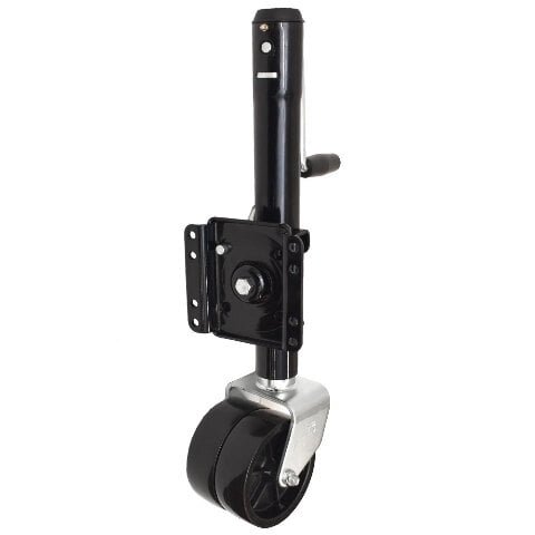 Fulton Boat Trailer Jack XPD15L0126 | 1500 Lbs. Sidewind Bolt On Black
