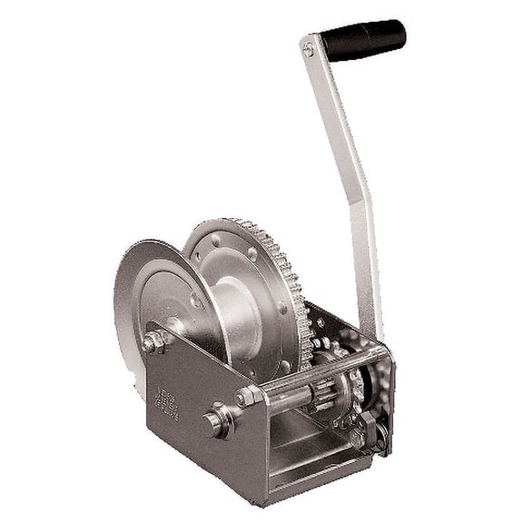 Fulton Brake Winch, 1,500 lbs. Capacity,, No Strap Deluxe