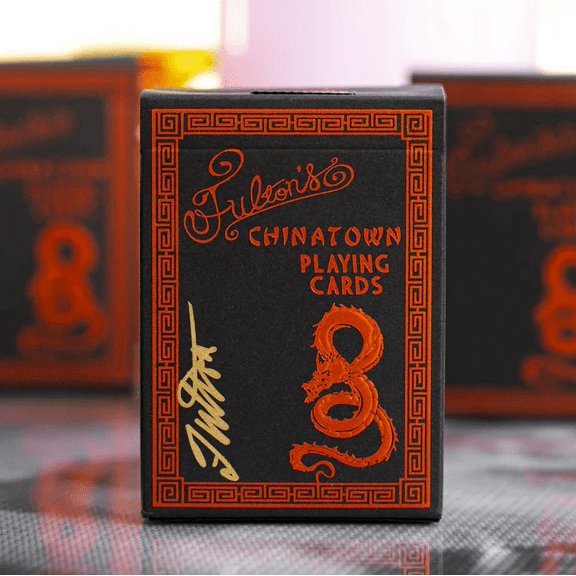 Fulton Chinatown 10th Anniversary (Signed Artist Proof AP) Playing Cards