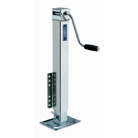 Fulton HD50000101 Square Tube Fixed-Mount Trailer Jack - 5000 lbs.