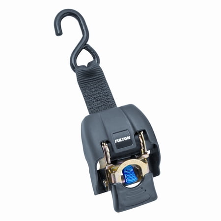 Fulton Heavy Duty 2" x 43" 833 lb Work Load Retractable Transom Ratchet Tie Down